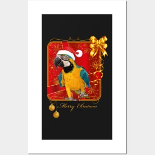 The blue-yellow macaw Posters and Art